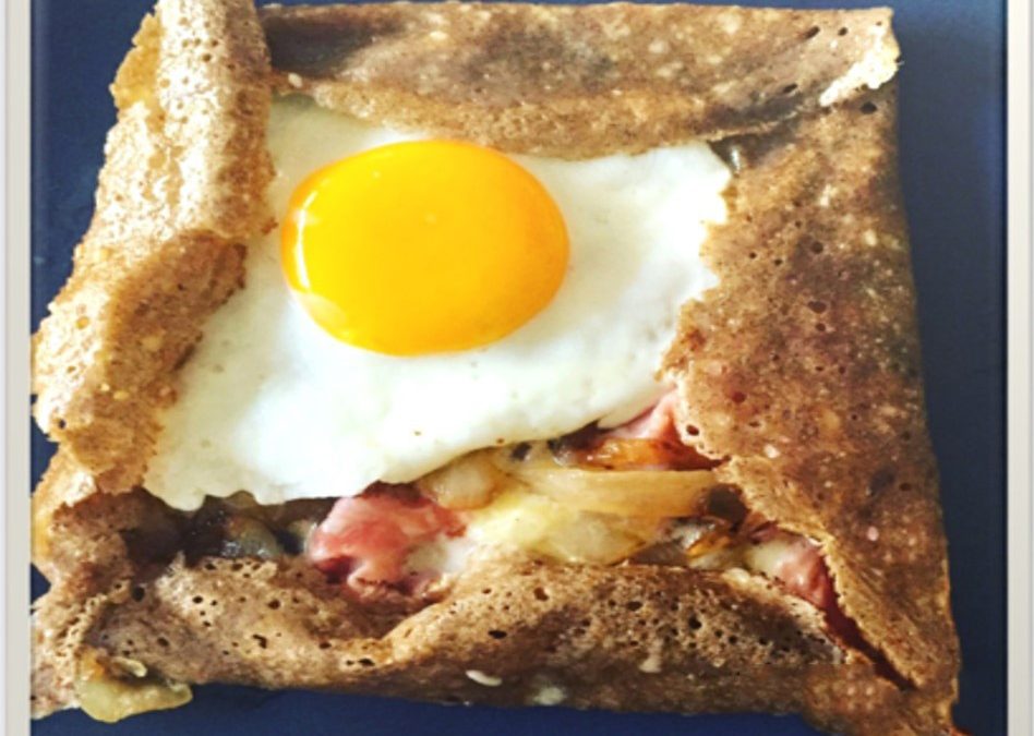 Galette with Le Foue Ham & Gruyere