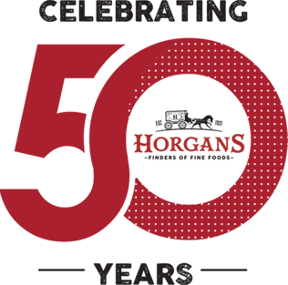 Horgans 50 years logo